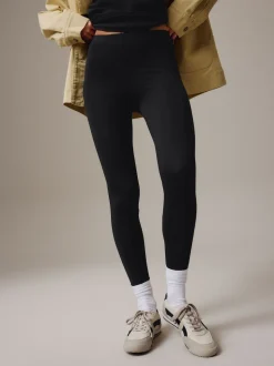 Noir - Leggings pleine longueur