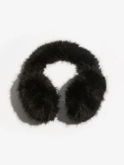 Noir - Lipsy Cache-oreilles en fausse fourrure douillet