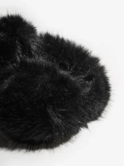 Noir - Lipsy Cache-oreilles en fausse fourrure douillet