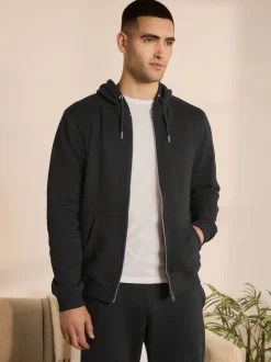 Noir - Lit 1 place - Sweat à capuche