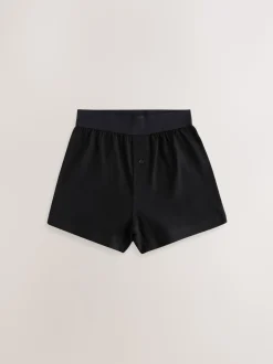 Noir - Lot 5 100boxers amples  % coton (1.5-16ans)