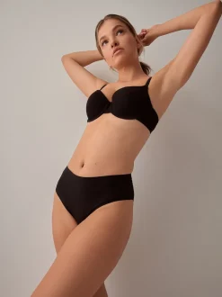 Noir - Lot 3 culottes invisibles et confortables