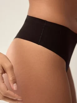 Noir - Lot 3 culottes invisibles et confortables