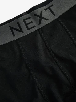 Noir - Lot de 4 - Boxers hipster 100% coton