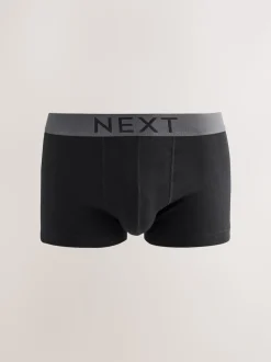 Noir - Lot de 10 - Boxers hipster 100% coton