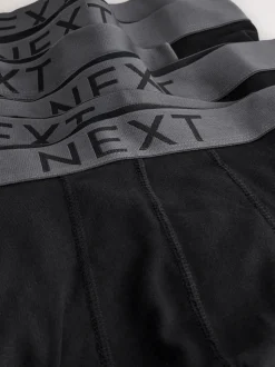 Noir - Lot de 10 - Boxers hipster 100% coton