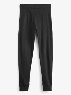 Noir - Lot de 2 - Leggings thermiques