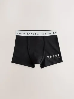 Noir - Lot de 5 boxers Baker by Ted Baker garçon