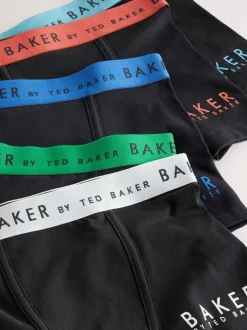 Noir - Lot de 5 boxers Baker by Ted Baker garçon