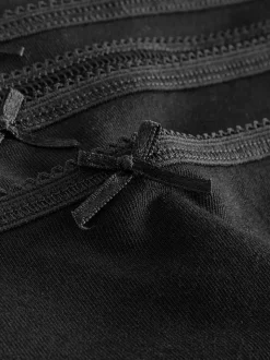 Noir - Lot de 10 caleçons en coton