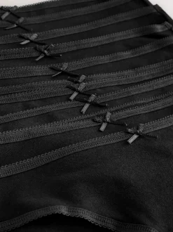 Noir - Lot de 10 caleçons en coton