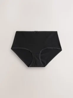 Noir - Lot de 10 caleçons en coton