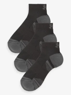 Noir - Lot de 3 chaussettes Under Armour Tech Low
