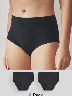 Noir - Lot de 2 culottes Ultimate Comfort