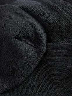 Noir - Lot de 5 de collants pour l'école en coton riche