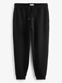 Noir - Lot de 2 Joggings Coupe ajustée à dos brossé