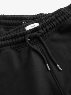 Noir - Lot de 2 Joggings Coupe ajustée à dos brossé