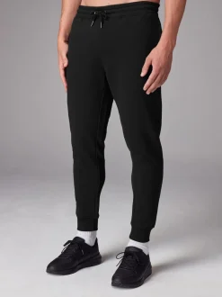 Noir - Lot de 2 Joggings Coupe ajustée à dos brossé