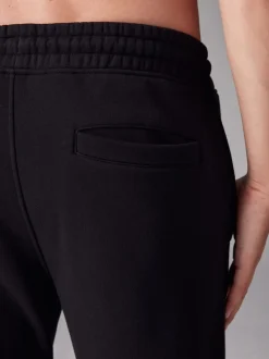 Noir - Lot de 2 Joggings Coupe ajustée à dos brossé