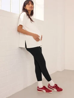 Noir - Lot de 2 leggings de maternité