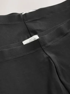Noir - Lot de 2 leggings de maternité