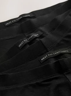 Noir - Lot de 3 leggings intégraux