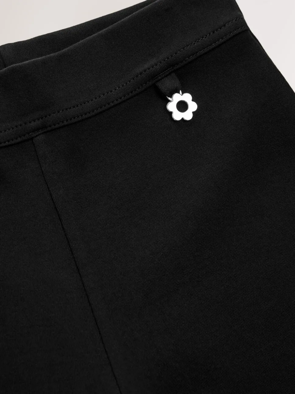 Noir - Lot de 2 pantalons d’école extensibles riches en coton à enfiler (3-17ans)