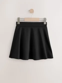 Noir - Lot de 2 Pull On Skort en Jersey Extensible (3-17ans)