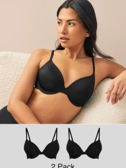 Noir - Lot de 2 Soutiens-gorge A-E Smoothing Ultimate Comfort