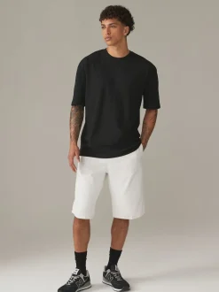 Noir - Lot de 5 t-shirts Essential en coton décontracté