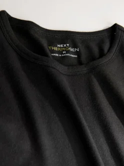 Noir - Lot de 2 t-shirts légers Thermogen à manches longues