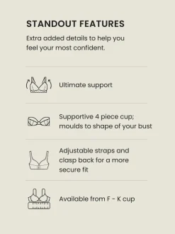 Noir - Maillot de bain DK à armatures avec contrôle du ventre