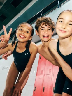 Noir - Maillot de bain Nike Hydrastrong uni