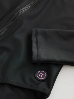 Noir - Maillot de bain Sunsafe à manches longues (3mois-16ans)