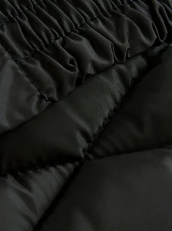 Noir - Manteau Ceinturé Baker by Ted Baker, mi-lourd, matelassé et Résistant à la douche