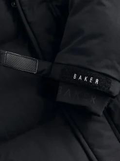 Noir - Manteau matelassé long imperméable Baker by Ted Baker