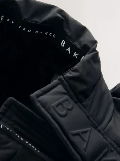 Noir - Manteau matelassé long imperméable Baker by Ted Baker