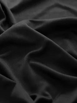 Noir - Microfibre Comfort Slip