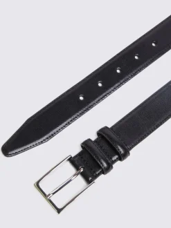 Noir - MOSS Cuir classique Belt