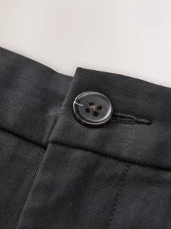 Noir - Moulant - N. Premium Smart Coton TENCEL™ Chinos en Blend de lyocell avec taille confort