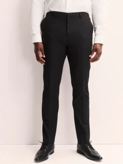 Noir - Moulant - Pantalons extensibles à taille élastiquée Motionflex