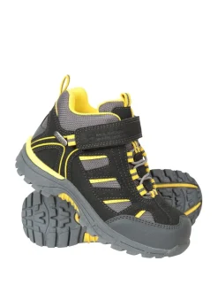 Noir - Mountain Warehouse Chaussures de marche imperméables Junior Drift