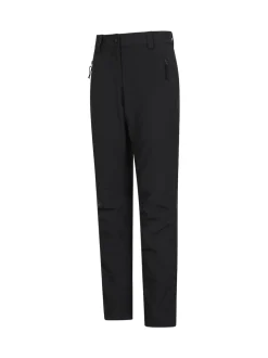 Noir - Mountain Warehouse Arctic II Womens Pantalon court doublé en polaire thermique pour femmes