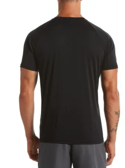 Noir - Nike Manches courtes Hydroguard Sun Safe Rash Vest