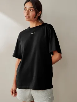 Noir - Nike Vêtements de sport Essentiel T-shirt