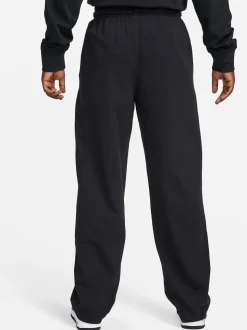 Noir - Nike Vêtements de sport Club Knit Open Hem 100% Cotton Joggers