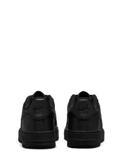 Noir - Nike Youth Air Force 1 Trainers