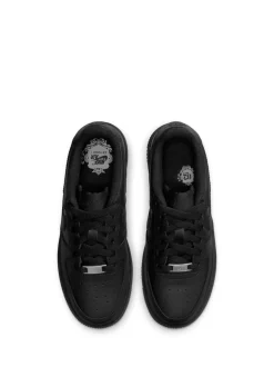 Noir - Nike Youth Air Force 1 Trainers