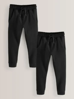 Noir - Pantalon de jogging skinny 2 Pack (3-16ans)