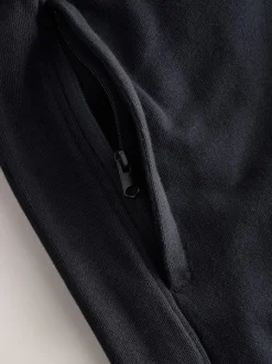 Noir - Pantalon de jogging style utilitaire délavé